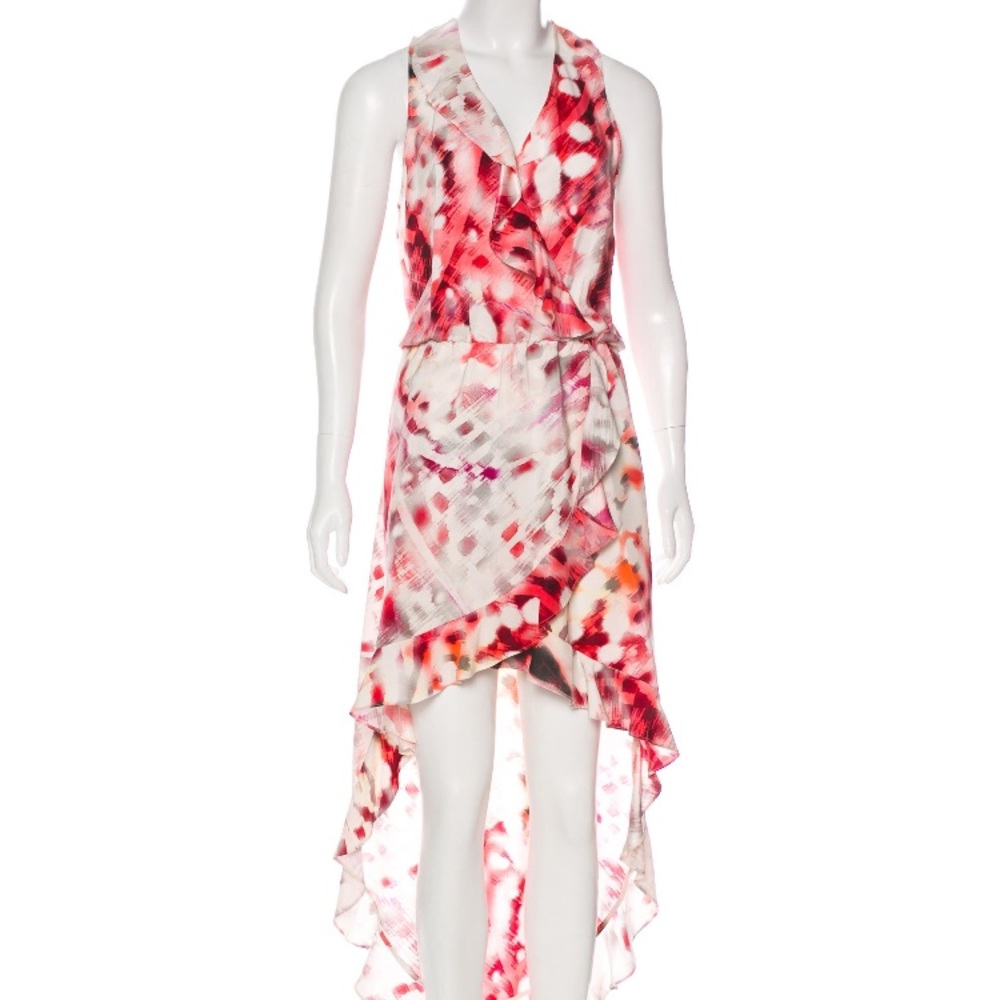 Parker Silk High-Low dress